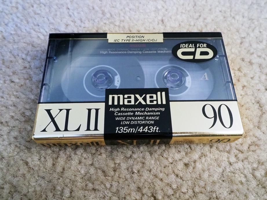 One New Sealed Maxell XLII90 TypeII High Bias Cassette Tape XLII eBay